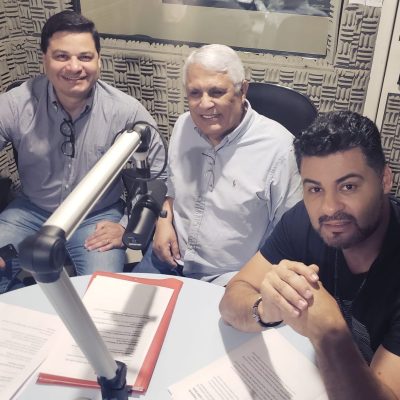 Domínio na audiência do radio: Nilson de Oliveira comanda na Mundi FM as informações na manhã.